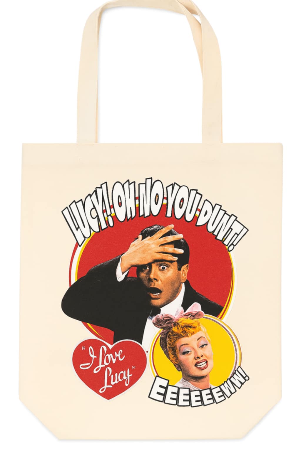 Lucy and Ricky Tote Bag