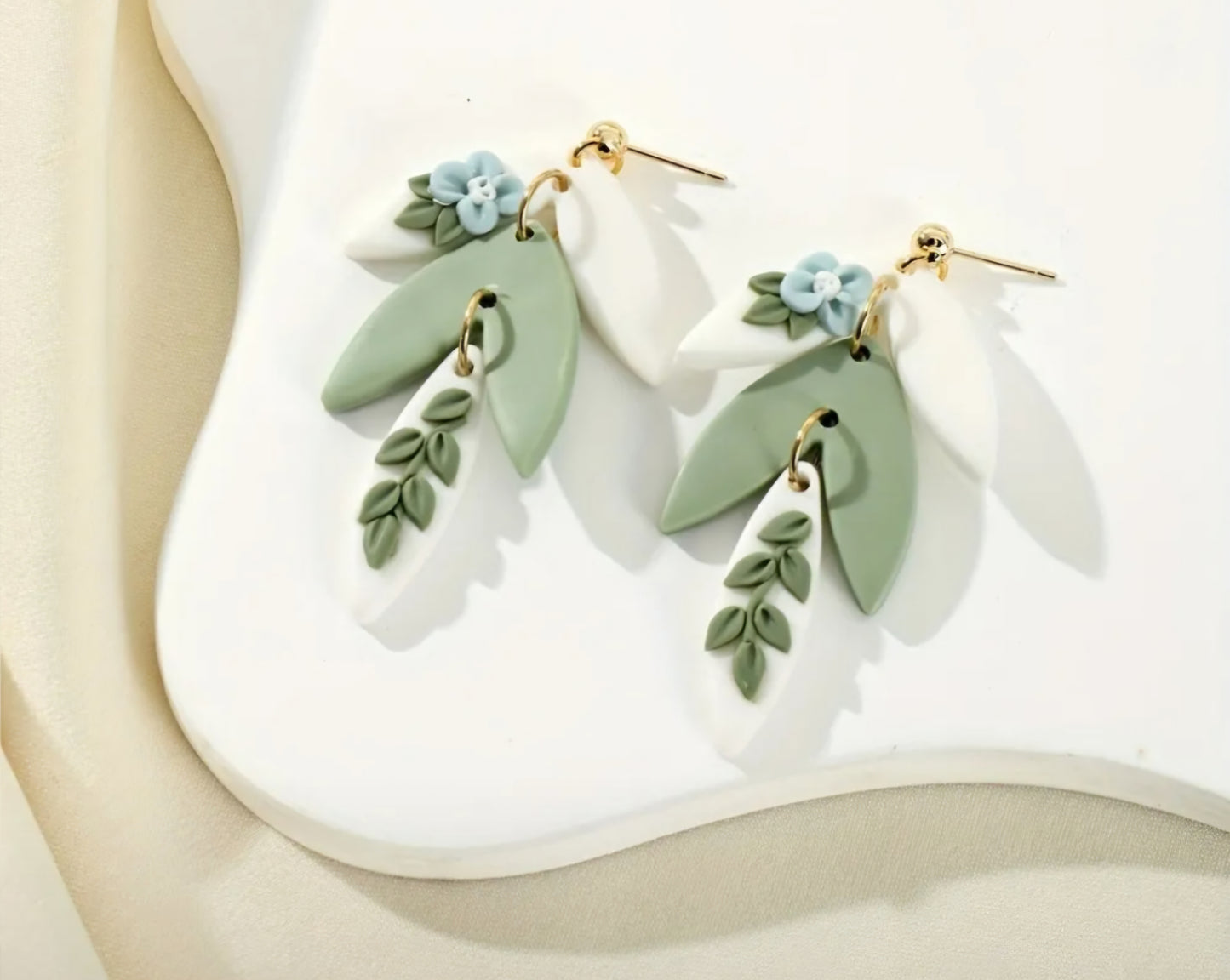 Flower earrings