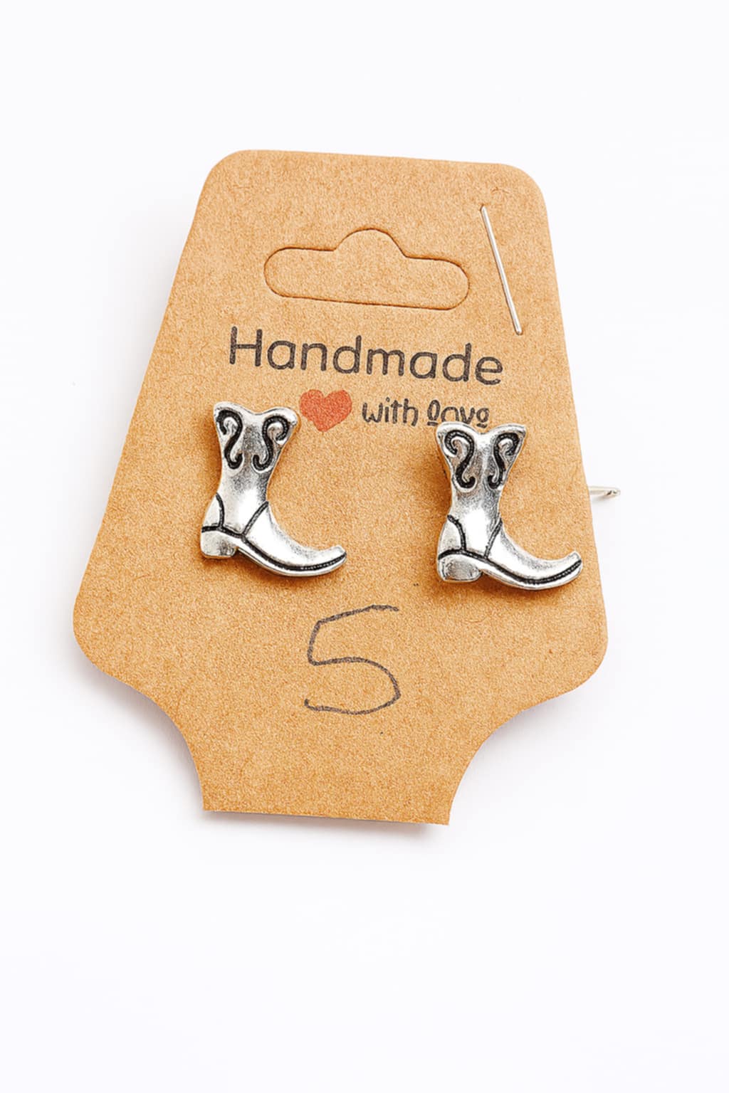 Cowboy shoes Earrings