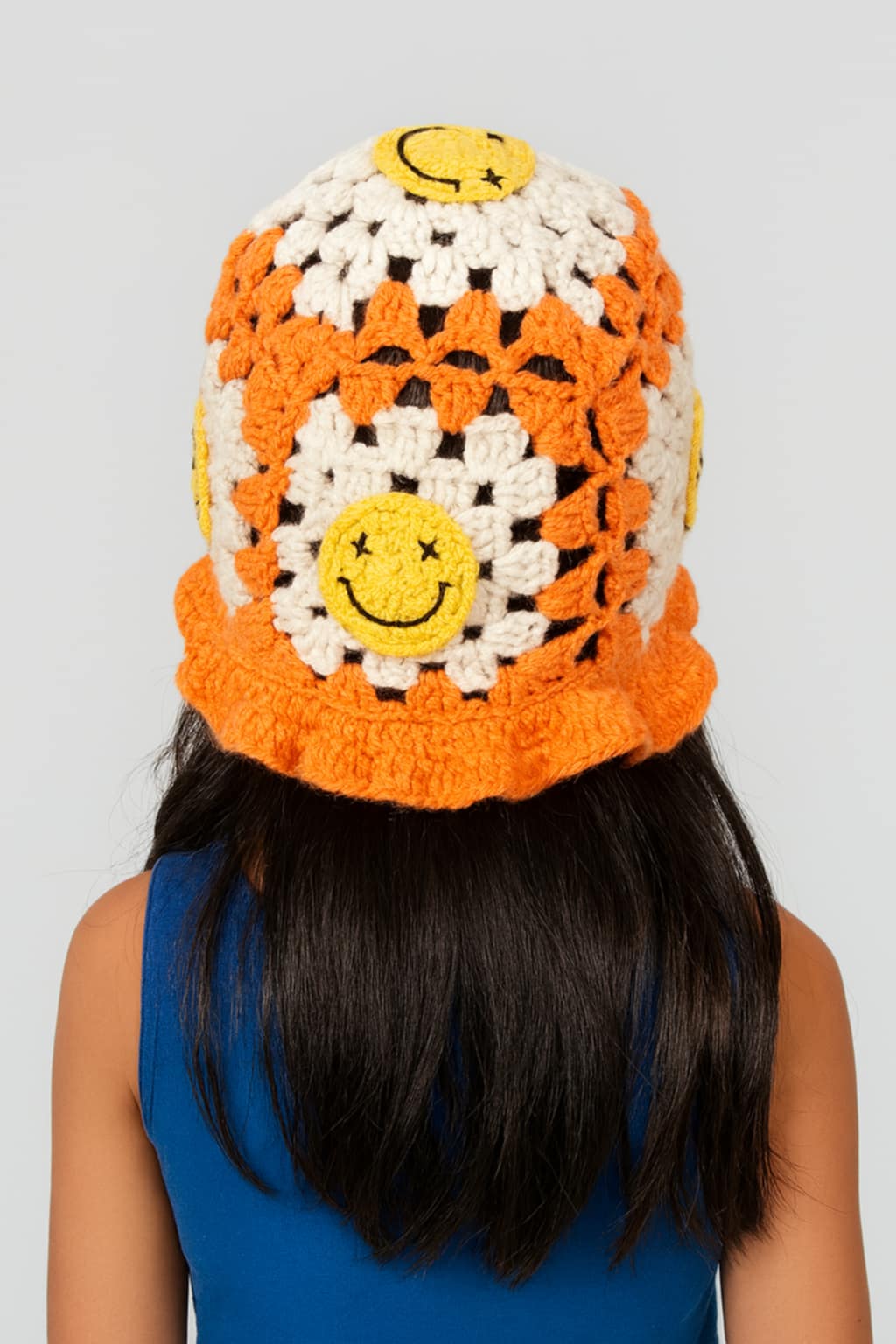 Smiley Crochet hat