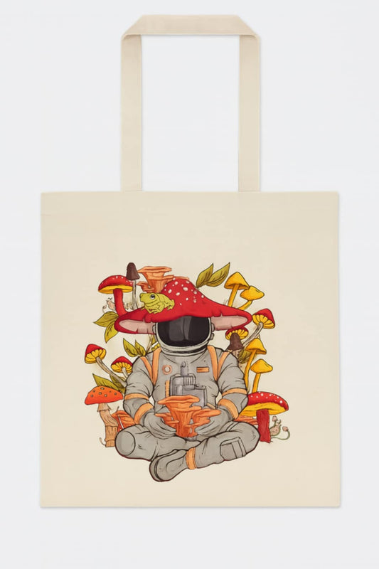 Mushroom Astronaut Tote Bag￼
