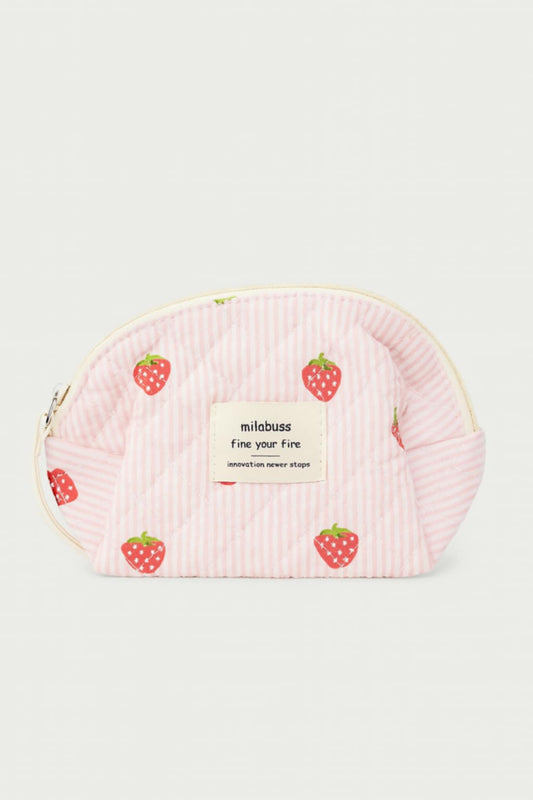 Strawberry Makeup Bag