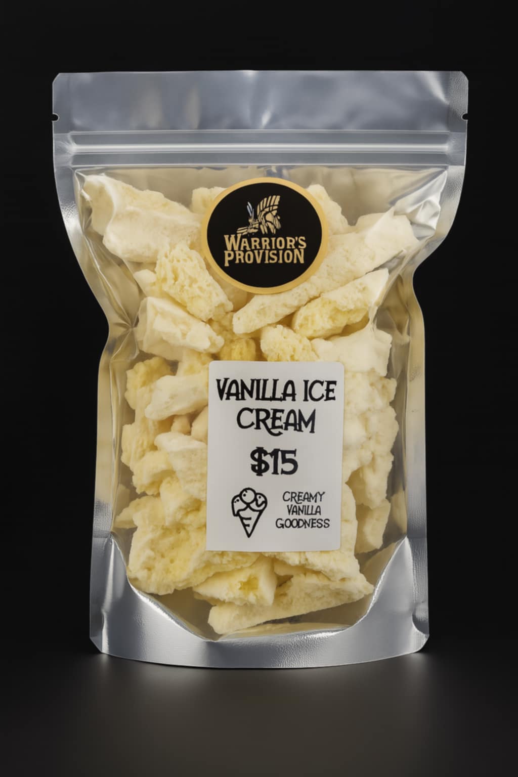 Vanilla Ice Cream Freeze Dry