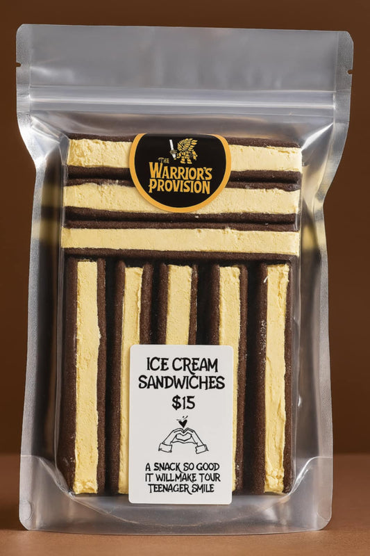 Ice Cream Sandwiches Freeze Dried